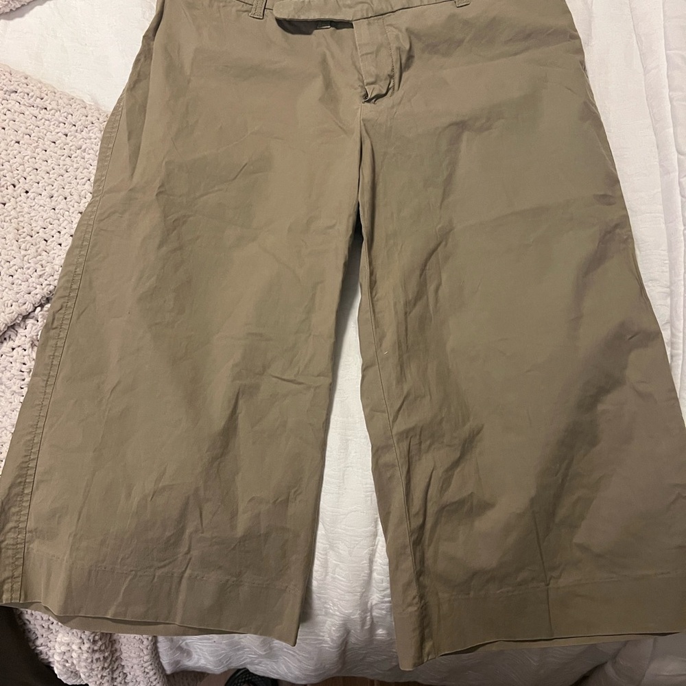 GAP Olive Green Gauchos